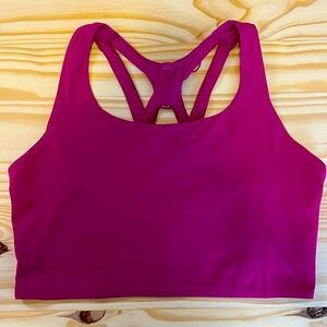 Lululemon Stash It Bra *Medium Support B/C Ripened Raspberry 12